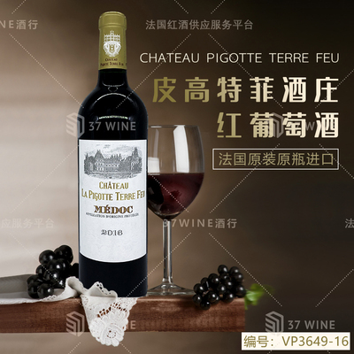 皮高特菲酒庄红葡萄酒 CHATEAU PIGOTTE TERRE FEU