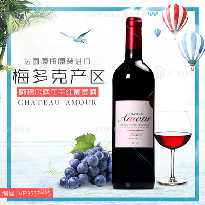 阿穆尔酒庄干红葡萄酒 CHATEAU AMOUR
