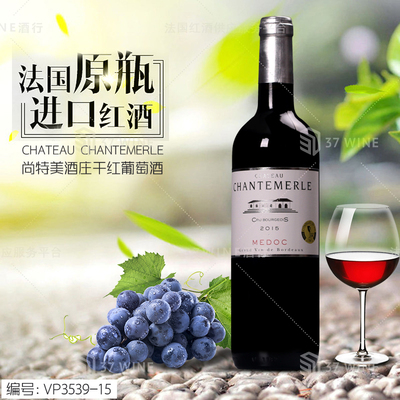 尚特美酒庄干红葡萄酒 CHATEAU CHANTEMERLE